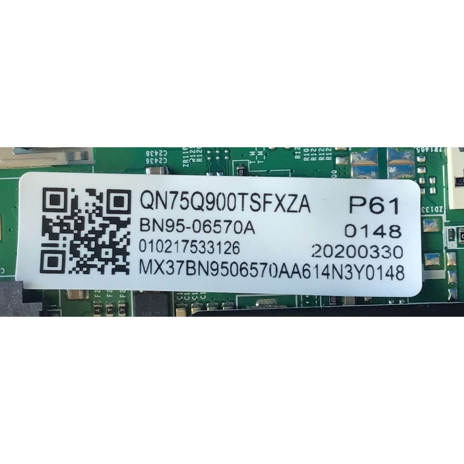 T-CON PARA TV SAMSUNG NUMERO DE PARTE BN95-06570A / BN41-02762A / BN97-16905A / PANEL CY-TT075JLAV3H / MODELO QN75Q900TSFXZA AB02 / QN75Q900TSFXZA / QN75Q900TSF - Imagen 2